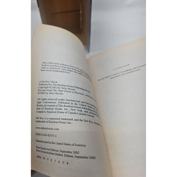 Terry Brooks Set 3 Paperback Books The Voyage of the Jerle Shannara Vintage - Picture 14 of 16